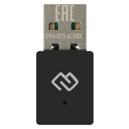 Сетевой адаптер Wi-Fi + Bluetooth Digma DWA-BT5-AC600C AC600 USB 2.0 (ант.внутр.) 1ант. (упак.:1шт)