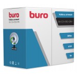 Кабель сетевой Buro BU-CCA-050-GRN UTP 4 пары cat.5E solid 0.50мм CCA 305м зеленый