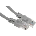 Патч-корд Premier PP12-0.25M 1000Гбит/с UTP 4 пары cat.5E CCA molded 0.25м серый RJ-45 (m)-RJ-45 (m)