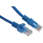 Патч-корд Premier PP12-0.25M/B 1000Гбит/с UTP 4 пары cat.5E CCA molded 0.25м синий RJ-45 (m)-RJ-45 (m)