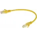 Патч-корд Premier PP12-0.25M/Y 1000Гбит/с UTP 4 пары cat.5E CCA molded 0.25м желтый RJ-45 (m)-RJ-45 (m)