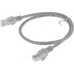 Патч-корд Premier PP12-0.5M 1000Гбит/с UTP 4 пары cat.5E CCA molded 0.5м серый RJ-45 (m)-RJ-45 (m)