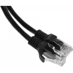 Патч-корд Premier PP12-0.5M/BK 1000Гбит/с UTP 4 пары cat.5E CCA molded 0.5м черный RJ-45 (m)-RJ-45 (m)