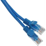 Патч-корд Premier PP12-0.5M/B 1000Гбит/с UTP 4 пары cat.5E CCA molded 0.5м синий RJ-45 (m)-RJ-45 (m)