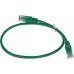 Патч-корд Premier PP12-0.5M/G 1000Гбит/с UTP 4 пары cat.5E CCA molded 0.5м зеленый RJ-45 (m)-RJ-45 (m)