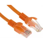Патч-корд Premier PP12-0.5M/O 1000Гбит/с UTP 4 пары cat.5E CCA molded 0.5м оранжевый RJ-45 (m)-RJ-45 (m)