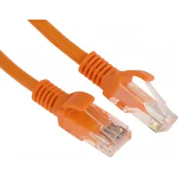 Патч-корд Premier PP12-0.5M/O 1000Гбит/с UTP 4 пары cat.5E CCA molded 0.5м оранжевый RJ-45 (m)-RJ-45 (m)