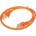 Патч-корд Premier PP12-0.5M/O 1000Гбит/с UTP 4 пары cat.5E CCA molded 0.5м оранжевый RJ-45 (m)-RJ-45 (m)