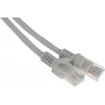 Патч-корд Premier PP12-1M 1000Гбит/с UTP 4 пары cat.5E CCA molded 1м серый RJ-45 (m)-RJ-45 (m)