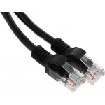 Патч-корд Premier PP12-1M/BK 1000Гбит/с UTP 4 пары cat.5E CCA molded 1м черный RJ-45 (m)-RJ-45 (m)