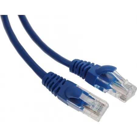 Патч-корд Premier PP12-1M/B 1000Гбит/с UTP 4 пары cat.5E CCA molded 1м синий RJ-45 (m)-RJ-45 (m)
