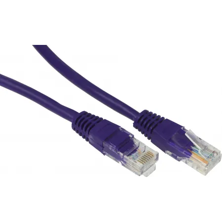 Патч-корд Premier PP12-1M/V 1000Гбит/с UTP 4 пары cat.5E CCA molded 1м фиолетовый RJ-45 (m)-RJ-45 (m)