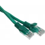 Патч-корд Premier PP12-1.5M/G 1000Гбит/с UTP 4 пары cat.5E CCA molded 1.5м зеленый RJ-45 (m)-RJ-45 (m)