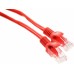 Патч-корд Premier PP12-1.5M/R 1000Гбит/с UTP 4 пары cat.5E CCA molded 1.5м красный RJ-45 (m)-RJ-45 (m)