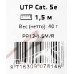 Патч-корд Premier PP12-1.5M/R 1000Гбит/с UTP 4 пары cat.5E CCA molded 1.5м красный RJ-45 (m)-RJ-45 (m)