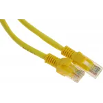 Патч-корд Premier PP12-1.5M/Y 1000Гбит/с UTP 4 пары cat.5E CCA molded 1.5м желтый RJ-45 (m)-RJ-45 (m)