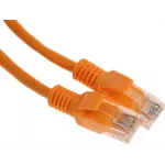 Патч-корд Premier PP12-1.5M/O 1000Гбит/с UTP 4 пары cat.5E CCA molded 1.5м оранжевый RJ-45 (m)-RJ-45 (m)