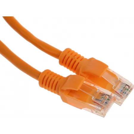 Патч-корд Premier PP12-1.5M/O 1000Гбит/с UTP 4 пары cat.5E CCA molded 1.5м оранжевый RJ-45 (m)-RJ-45 (m)
