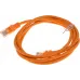 Патч-корд Premier PP12-1.5M/O 1000Гбит/с UTP 4 пары cat.5E CCA molded 1.5м оранжевый RJ-45 (m)-RJ-45 (m)