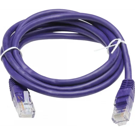 Патч-корд Premier PP12-1.5M/V 1000Гбит/с UTP 4 пары cat.5E CCA molded 1.5м фиолетовый RJ-45 (m)-RJ-45 (m)