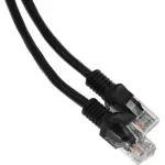 Патч-корд Premier PP12-2M/BK 1000Гбит/с UTP 4 пары cat.5E CCA molded 2м черный RJ-45 (m)-RJ-45 (m)