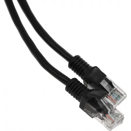 Патч-корд Premier PP12-2M/BK 1000Гбит/с UTP 4 пары cat.5E CCA molded 2м черный RJ-45 (m)-RJ-45 (m)