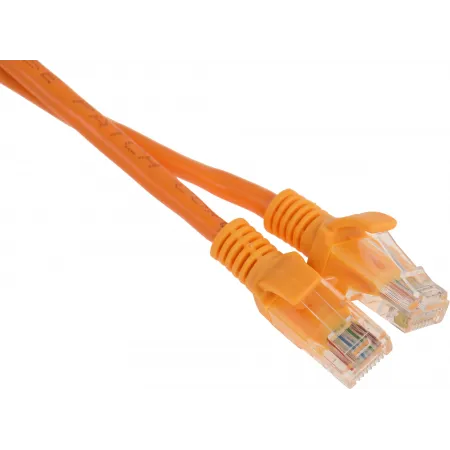 Патч-корд Premier PP12-2M/O 1000Гбит/с UTP 4 пары cat.5E CCA molded 2м оранжевый RJ-45 (m)-RJ-45 (m)