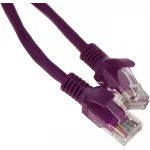 Патч-корд Premier PP12-2M/V 1000Гбит/с UTP 4 пары cat.5E CCA molded 2м фиолетовый RJ-45 (m)-RJ-45 (m)