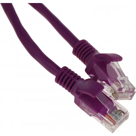 Патч-корд Premier PP12-2M/V 1000Гбит/с UTP 4 пары cat.5E CCA molded 2м фиолетовый RJ-45 (m)-RJ-45 (m)