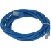 Патч-корд Premier PP12-3M/B 1000Гбит/с UTP 4 пары cat.5E CCA molded 3м синий RJ-45 (m)-RJ-45 (m)