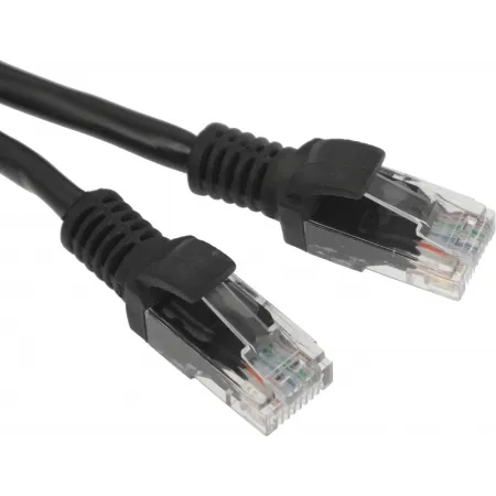 Патч-корд Premier PP12-5M/BK 1000Гбит/с UTP 4 пары cat.5E CCA molded 5м черный RJ-45 (m)-RJ-45 (m)