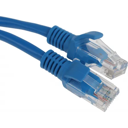 Патч-корд Premier PP12-5M/B 1000Гбит/с UTP 4 пары cat.5E CCA molded 5м синий RJ-45 (m)-RJ-45 (m)