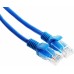 Патч-корд Premier PP12-10M/B 1000Гбит/с UTP 4 пары cat.5E CCA molded 10м синий RJ-45 (m)-RJ-45 (m)
