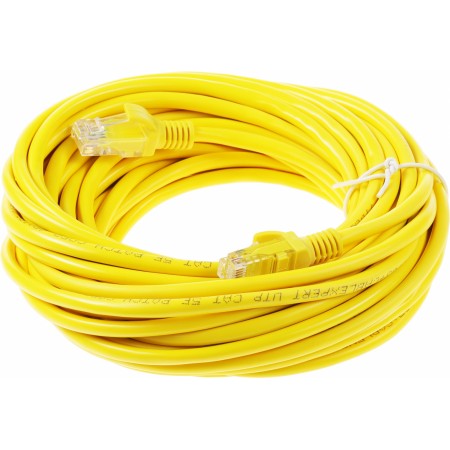 Патч-корд Premier PP12-10M/Y 1000Гбит/с UTP 4 пары cat.5E CCA molded 10м желтый RJ-45 (m)-RJ-45 (m)