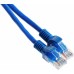 Патч-корд Premier PP12-15M/B 1000Гбит/с UTP 4 пары cat.5E CCA molded 15м синий RJ-45 (m)-RJ-45 (m)