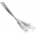 Патч-корд Premier PP12-20M 1000Гбит/с UTP 4 пары cat.5E CCA molded 20м серый RJ-45 (m)-RJ-45 (m)