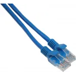 Патч-корд Premier PP12-20M/B 1000Гбит/с UTP 4 пары cat.5E CCA molded 20м синий RJ-45 (m)-RJ-45 (m)