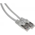 Патч-корд Premier PP22-0.5M 1000Гбит/с FTP 4 пары cat.5E CCA molded 0.5м серый RJ-45 (m)-RJ-45 (m)
