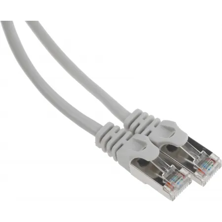 Патч-корд Premier PP22-0.5M 1000Гбит/с FTP 4 пары cat.5E CCA molded 0.5м серый RJ-45 (m)-RJ-45 (m)