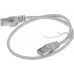 Патч-корд Premier PP22-0.5M 1000Гбит/с FTP 4 пары cat.5E CCA molded 0.5м серый RJ-45 (m)-RJ-45 (m)