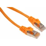 Патч-корд Premier PP22-0.5M/O 1000Гбит/с FTP 4 пары cat.5E CCA molded 0.5м оранжевый RJ-45 (m)-RJ-45 (m)