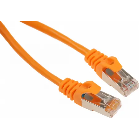 Патч-корд Premier PP22-0.5M/O 1000Гбит/с FTP 4 пары cat.5E CCA molded 0.5м оранжевый RJ-45 (m)-RJ-45 (m)