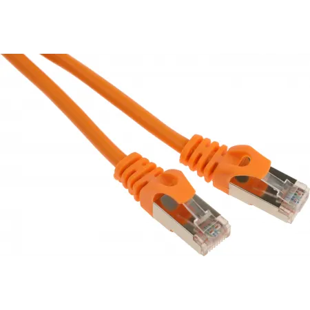 Патч-корд Premier PP22-2M/O 1000Гбит/с FTP 4 пары cat.5E CCA molded 2м оранжевый RJ-45 (m)-RJ-45 (m)