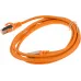 Патч-корд Premier PP22-2M/O 1000Гбит/с FTP 4 пары cat.5E CCA molded 2м оранжевый RJ-45 (m)-RJ-45 (m)