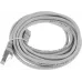 Патч-корд Premier PP22-5m 1000Гбит/с FTP 4 пары cat.5E CCA molded 5м серый RJ-45 (m)-RJ-45 (m)