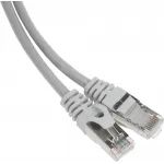 Патч-корд Premier PP22-10M 1000Гбит/с FTP 4 пары cat.5E CCA molded 10м серый RJ-45 (m)-RJ-45 (m)