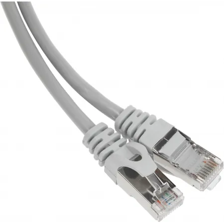 Патч-корд Premier PP22-10M 1000Гбит/с FTP 4 пары cat.5E CCA molded 10м серый RJ-45 (m)-RJ-45 (m)