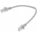 Патч-корд Premier PP6U-0.25M 10000Гбит/с UTP 4 пары cat.6 CCA molded 0.25м серый RJ-45 (m)-RJ-45 (m)