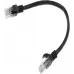 Патч-корд Premier PP6U-0.25M/BK 10000Гбит/с UTP 4 пары cat.6 CCA molded 0.25м черный RJ-45 (m)-RJ-45 (m)