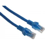 Патч-корд Premier PP6U-0.25M/B 10000Гбит/с UTP 4 пары cat.6 CCA molded 0.25м синий RJ-45 (m)-RJ-45 (m)